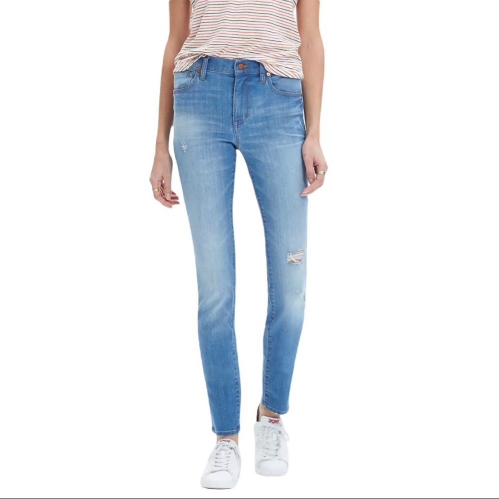 Madewell 9” High Riser Skinny Skinny Distressed | 25
